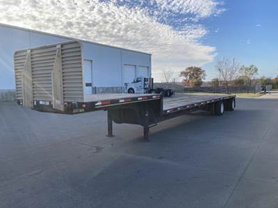 UTILITY 48x102 Steel Drop Deck Trailer - Air Ride, Fixed Axle