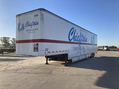 Kentucky 53x102 Tandem Axle Steel Drop Frame Trailer - Air Ride, Fixed Axle