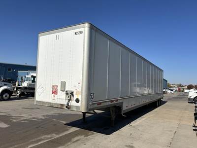 Wabash 53x102 Tandem Axle Aluminum Drop Frame Trailer - Air Ride, Fixed Axle