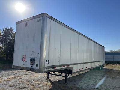 Wabash 53x102 Tandem Axle Aluminum Drop Frame Trailer - Air Ride, Fixed Axle