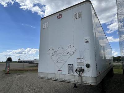 Great Dane 45 ft Dry Van Trailer - Roll up Door, Air Ride, Sliding Axle