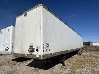 Great Dane 53 ft Dry Van Trailer - Swing Door, Air Ride, Sliding Axle