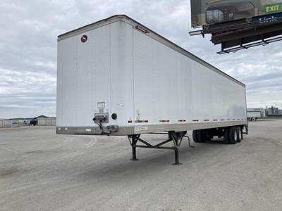 Great Dane 48 ft Dry Van Trailer - Roll up Door, Spring, Sliding Axle