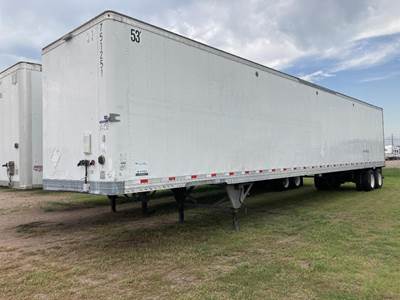 Hyundai 53 ft Dry Van Trailer - Swing Door, Air Ride, Sliding Axle