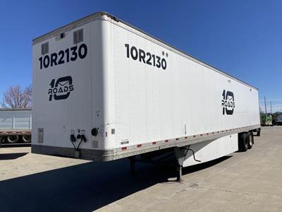 Hyundai 53 ft Dry Van Trailer - Roll up Door, Air Ride, Sliding Axle