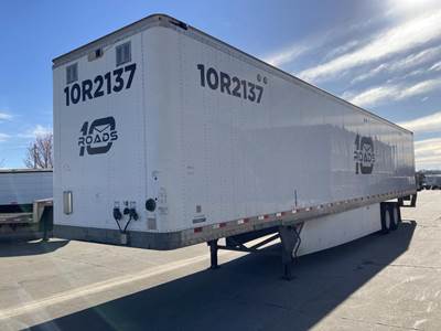 Hyundai 53 ft Dry Van Trailer - Roll up Door, Air Ride, Sliding Axle