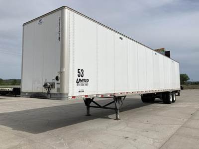 Hyundai 53 ft Dry Van Trailer - Swing Door, Air Ride, Sliding Axle