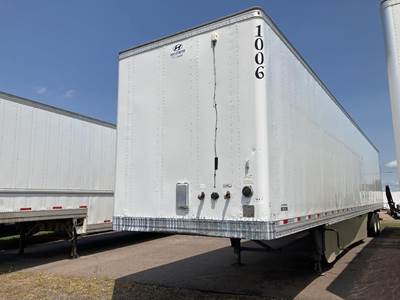 Hyundai 53 ft Dry Van Trailer - Swing Door, Air Ride, Sliding Axle