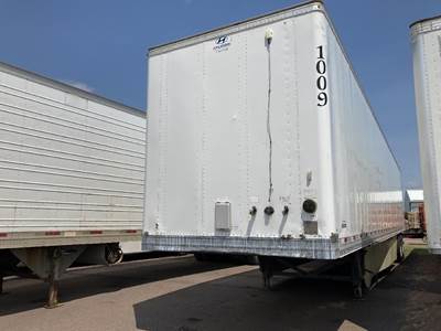 Hyundai 53 ft Dry Van Trailer - Swing Door, Air Ride, Sliding Axle