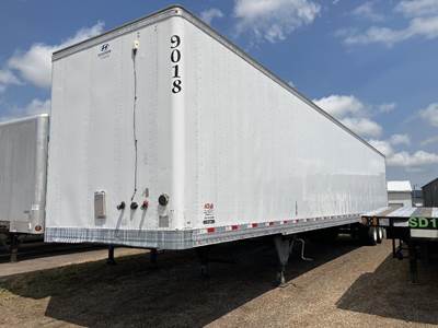 Hyundai 53 ft Dry Van Trailer - Swing Door, Air Ride, Sliding Axle