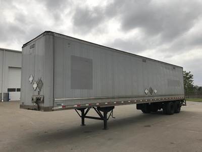 Stoughton 45 ft Dry Van Trailer - Roll up Door, Spring, Fixed Axle