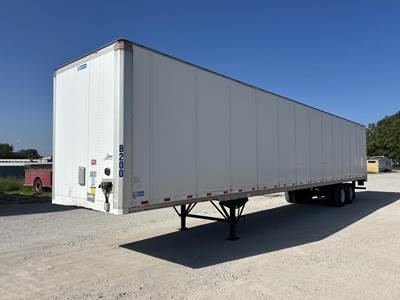 Stoughton 53 ft Dry Van Trailer - Swing Door, Air Ride, Sliding Axle