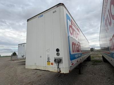 Stoughton 53 ft Dry Van Trailer - Roll up Door, Spring, Sliding Axle