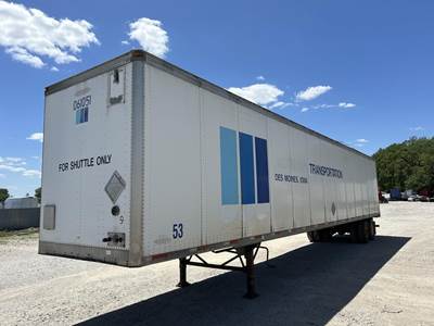 Trailmobile 53 ft Dry Van Trailer - Swing Door, Air Ride, Sliding Axle