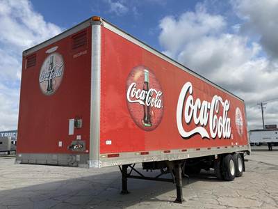 Trailmobile 35 ft Dry Van Trailer - Roll up Door, Spring, Sliding Axle