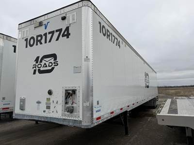 Vanguard 53 ft Dry Van Trailer - Roll up Door, Air Ride, Sliding Axle