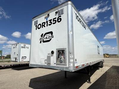 Vanguard 53 ft Dry Van Trailer - Roll up Door, Air Ride, Sliding Axle