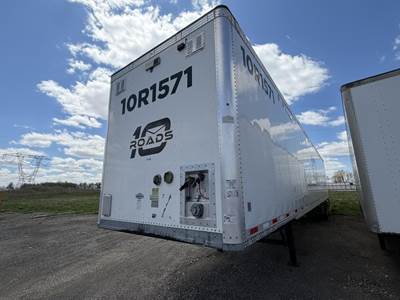 Vanguard 53 ft Dry Van Trailer - Roll up Door, Air Ride, Sliding Axle