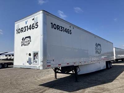 Vanguard 53 ft Dry Van Trailer - Roll up Door, Air Ride, Sliding Axle