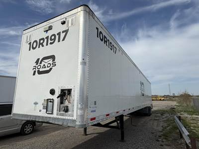 Vanguard 53 ft Dry Van Trailer - Roll up Door, Air Ride, Sliding Axle