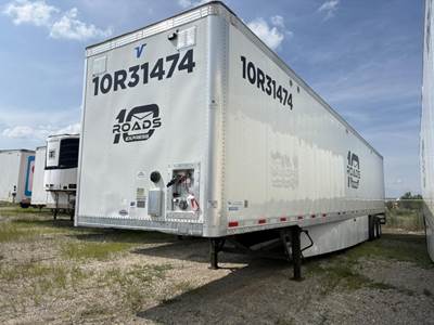 Vanguard 53 ft Dry Van Trailer - Roll up Door, Air Ride, Sliding Axle