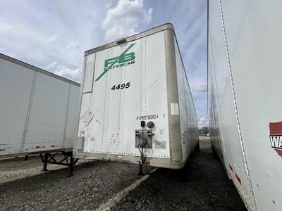 Wabash 53 ft Dry Van Trailer - Swing Door, Spring, Sliding Axle