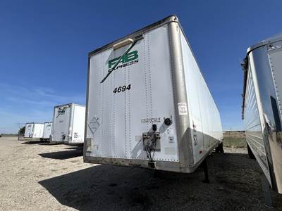 Wabash 53 ft Dry Van Trailer - Swing Door, Spring, Sliding Axle