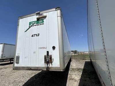 Wabash Dry Van Trailer - Swing Door, Spring, Sliding Axle