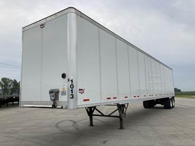 Wabash 53 ft Dry Van Trailer - Swing Door, Air Ride, Sliding Axle
