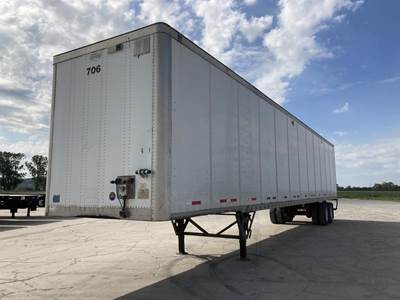 Wabash 53 ft Dry Van Trailer - Roll up Door, Air Ride, Sliding Axle