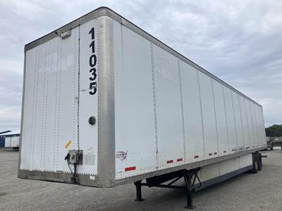 Wabash 53 ft Dry Van Trailer - Swing Door, Air Ride, Sliding Axle