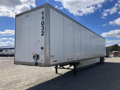 Wabash 53 ft Dry Van Trailer - Swing Door, Air Ride, Sliding Axle
