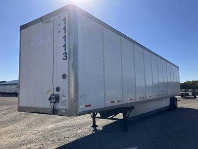 Wabash 53 ft Dry Van Trailer - Swing Door, Air Ride, Sliding Axle