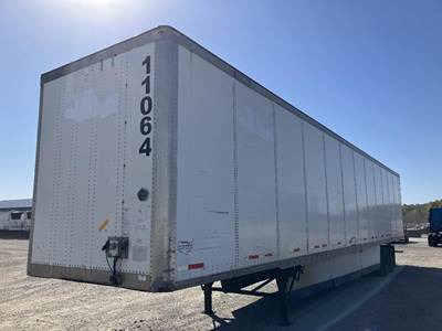 Wabash 53 ft Dry Van Trailer - Swing Door, Air Ride, Sliding Axle