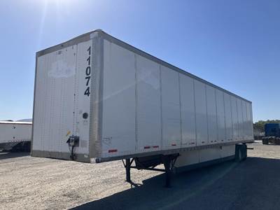 Wabash 53 ft Dry Van Trailer - Swing Door, Air Ride, Sliding Axle