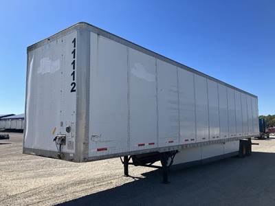 Wabash 53 ft Dry Van Trailer - Swing Door, Air Ride, Sliding Axle