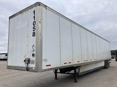 Wabash 53 ft Dry Van Trailer - Swing Door, Air Ride, Sliding Axle