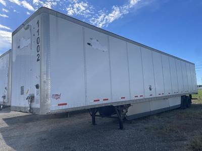Wabash 53 ft Dry Van Trailer - Swing Door, Air Ride, Fixed Axle