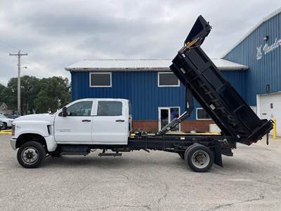Chevrolet Silverado 5500HD Single Axle Dump Truck - Gm 350HP, 6 Speed Allison Rds Automatic, 11' Dump