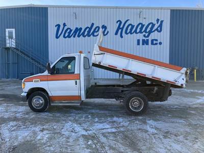 Ford E-450 Single Axle Dump Truck - 7.3L 275HP, Automatic, 10' Dump
