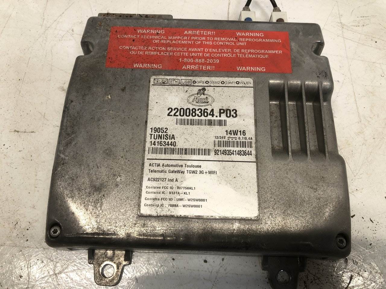 2015 Mack CXU Electrical Parts For Sale Des Moines, IA 22008364.P03
