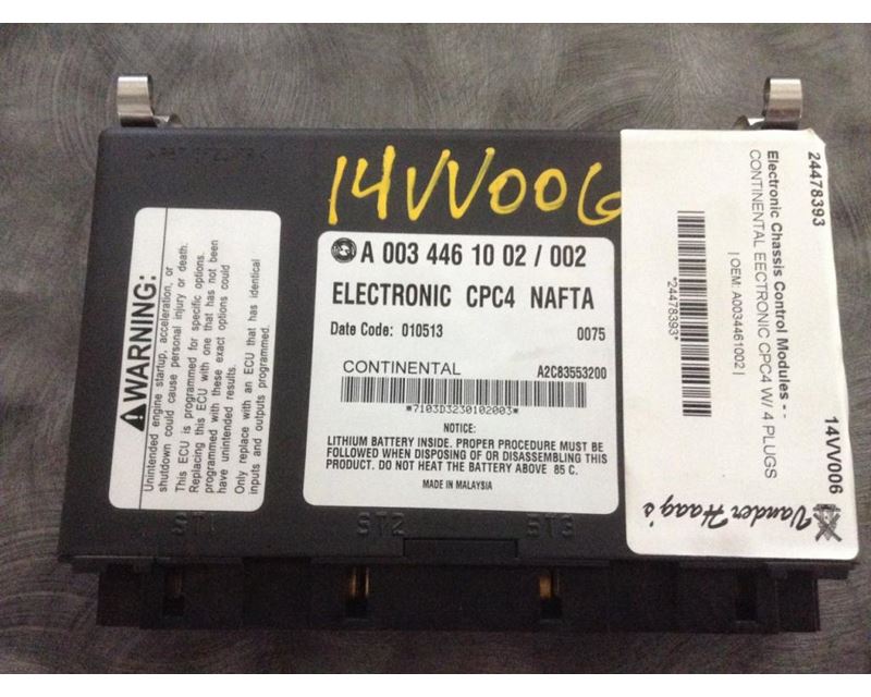 2014 Volvo VNL Electronic Chassis Control Module For Sale Sioux Falls