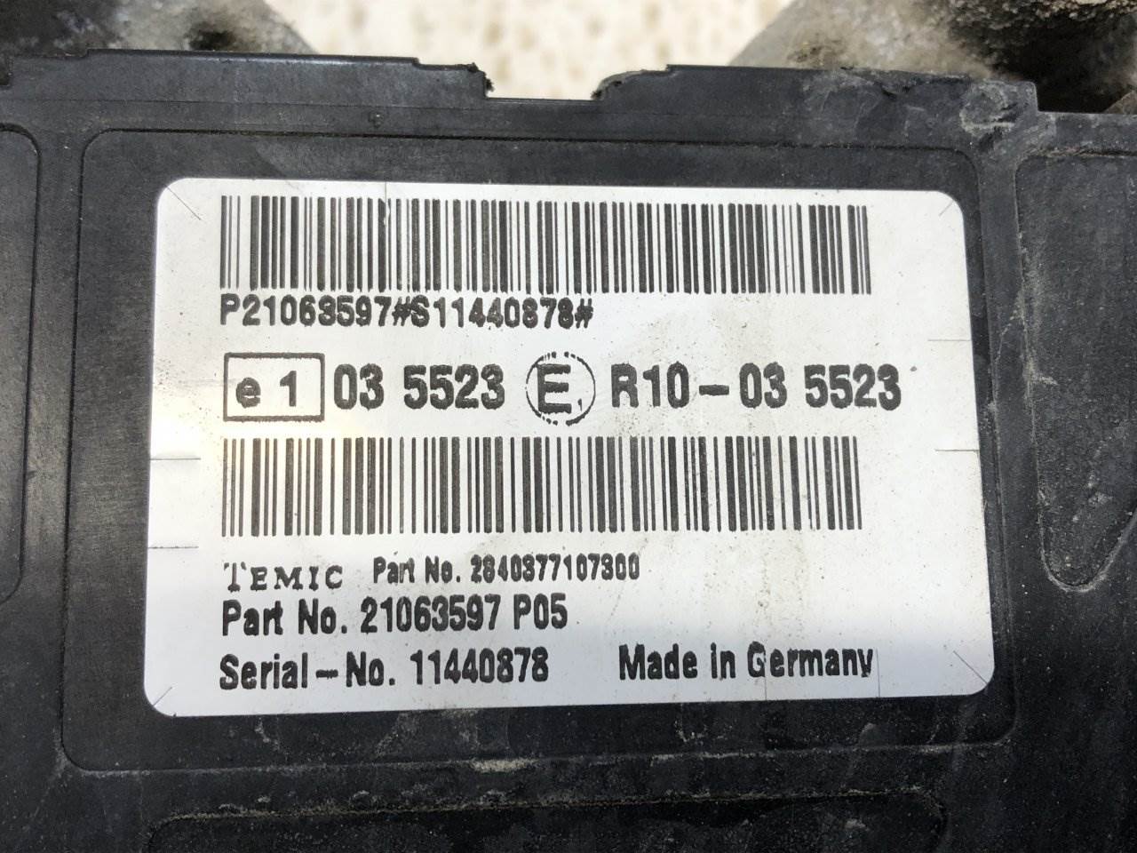 2013 Mack CXU Electronic DPF Control Module For Sale Spencer, IA