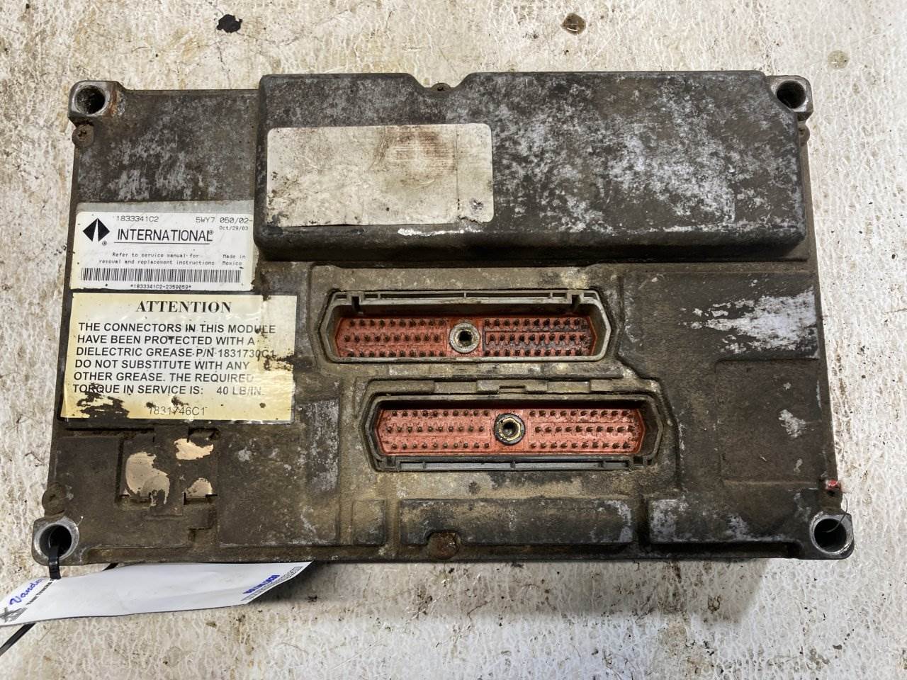 2004 International DT530E Engine Control Module (ECM) for a