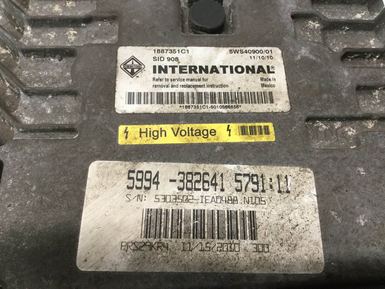 2012 International MaxxForce 7 Engine Control Module (ECM) for a ...