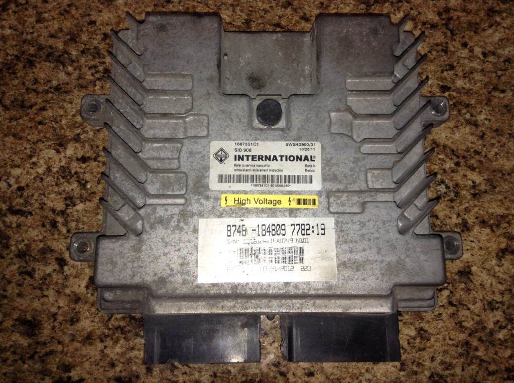 2013 International MaxxForce 7 Engine Control Module (ECM) for a