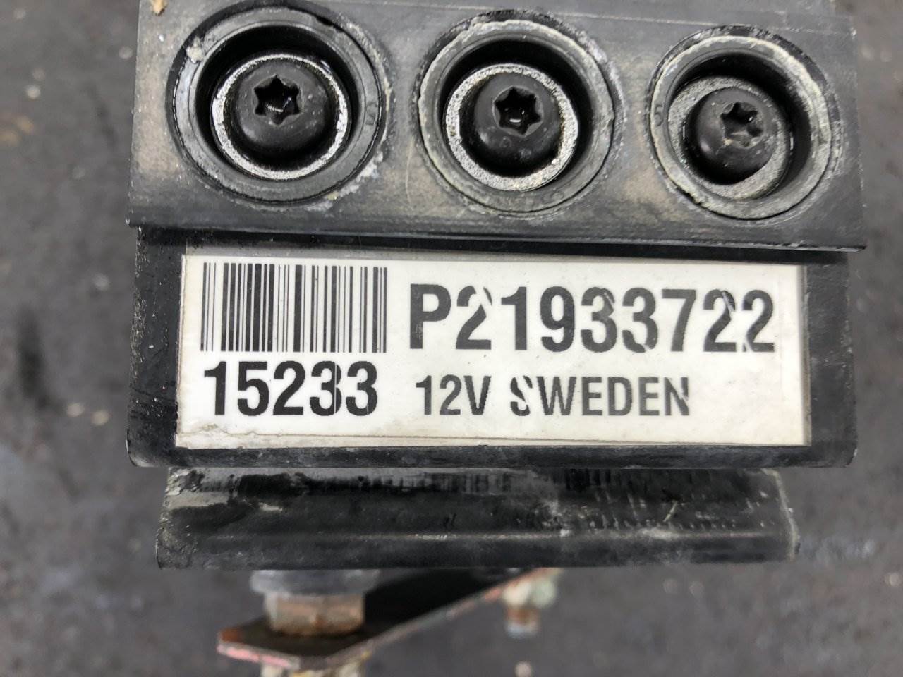 (Used) Volvo D13 Part 21933722 Ref 21933722 Volvo D13 Electric