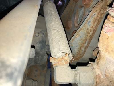 Cummins ISX15 Engine Mount for a Peterbilt 579