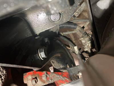 Cummins X15 Engine Mount for a Peterbilt 579