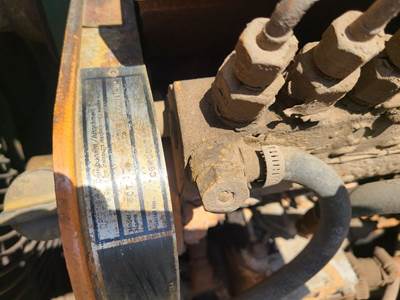 Case 6CT Engine for a Case 821